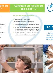 Service social CHA - Brochure patient 2019