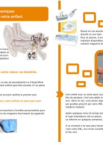 Brochure : Des drains transtympaniques pour votre enfant